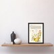 image 2 of Model Book of Calligraphy Framed Wall Art Beetle Flowers and Gourd Home Décor