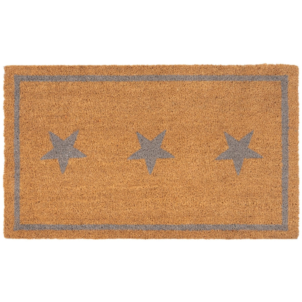 image 1 of KUKOON 3 Star Coir Doormat 45cm x 75cm