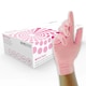 image 2 of Unigloves Pink Pearl Box of 100 Nitrile Gloves Pink | Small