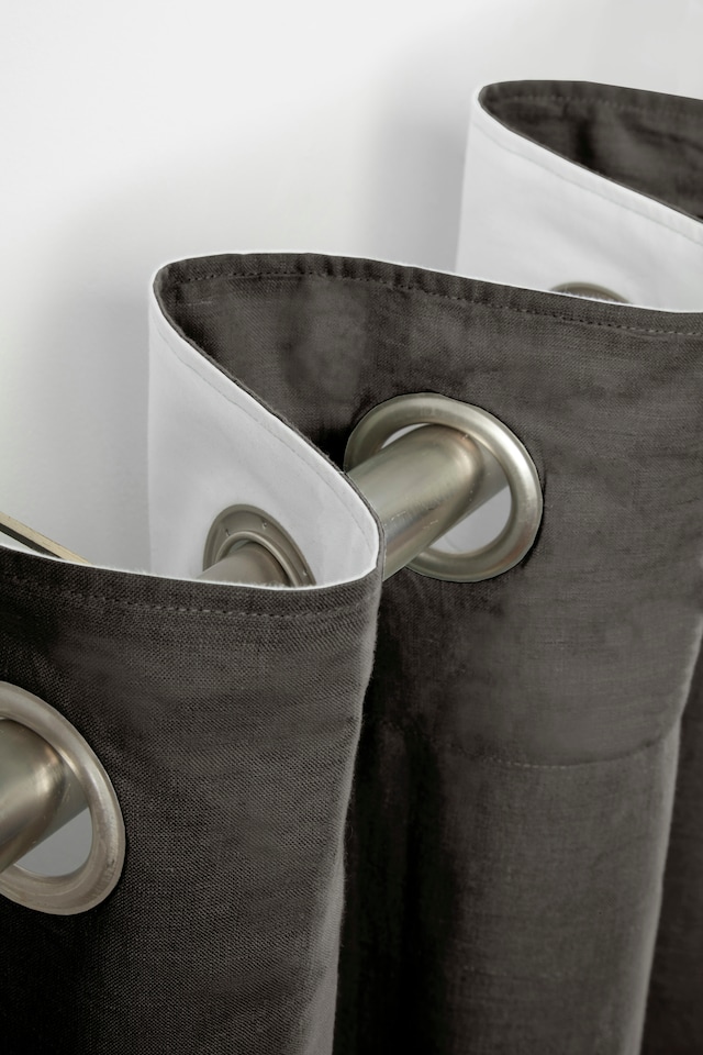 image 1 of Martex Curtains Grey