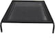 image 3 of Actiaspet - Black Waterproof Elevated Mesh Dog Bed | Raised Pet Cot with Steel Frame (Large)