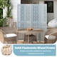 image 3 of COSTWAY 4-Panel Wooden Room Divider 165cm Folding Privacy Screen