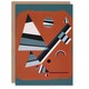 image 1 of Wassily Kandinsky Art Card Gris Grey Abstract Painting