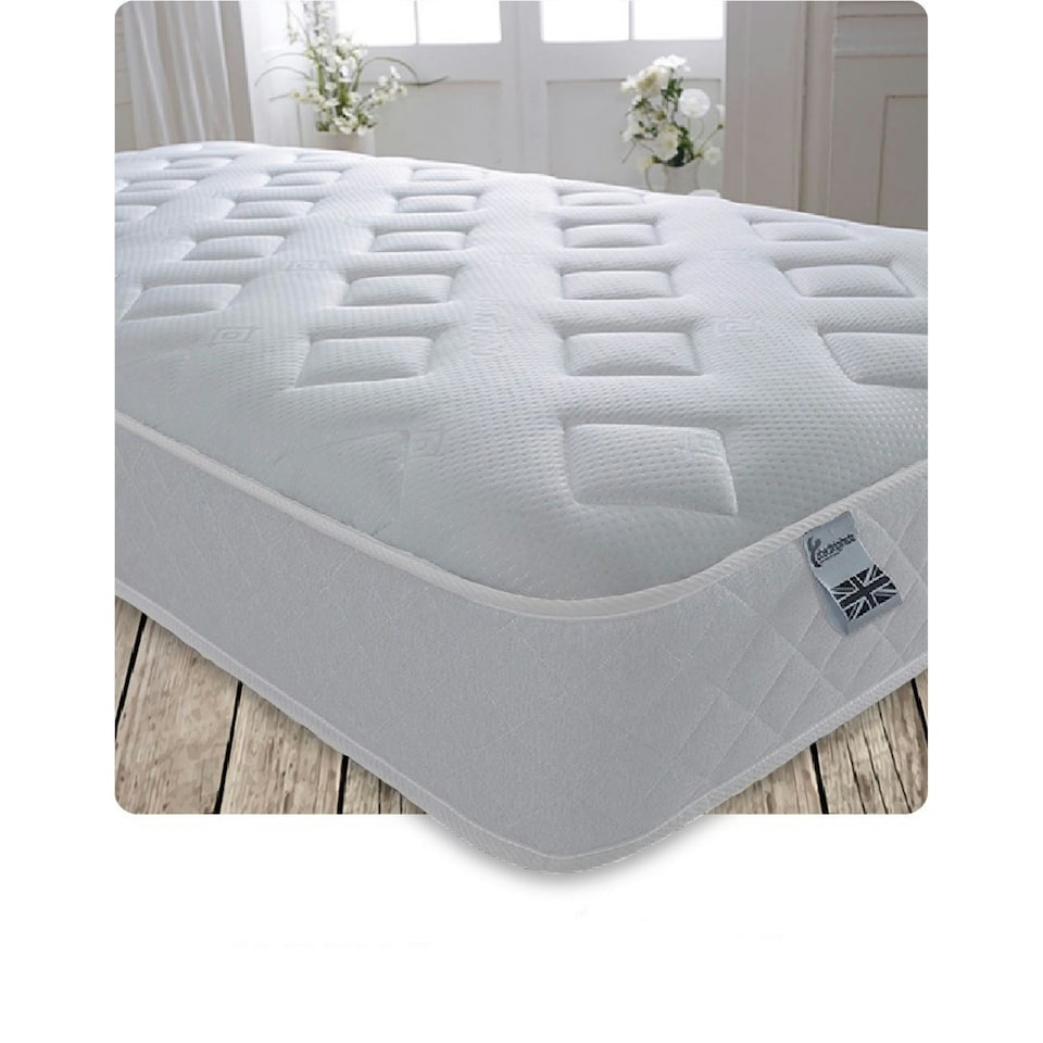 image 1 of Essentials Jump n Tac Hybrid Mattress - 19cm Deep, Soft Feel White | Double