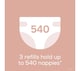 image 2 of Angelcare Nappy Bin Refill Cassette Compatible Disposal System 2 Pack