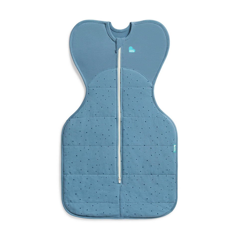 image 1 of Love to Dream Swaddle Up Storm Blue 2.5 TOG Baby Swaddle - 3.5-6kg