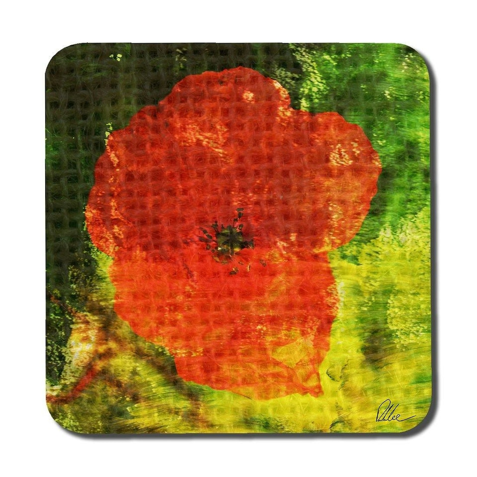 image 1 of poppy (Coaster)
