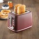 image 6 of Daewoo Cascade Matching Kettle & 2-Slice Toaster Set 1.7 L 3 kW Fast Boil Red | Ruby | 2-slice
