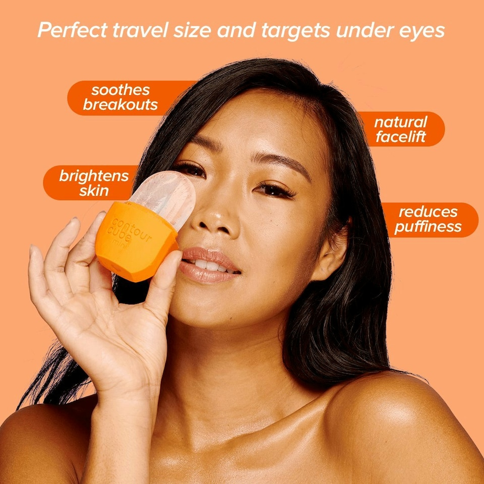 image 1 of Peach Contour Cube Mini