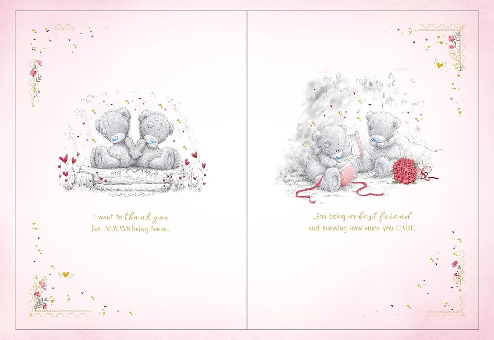 image 1 of Bears Sat On Blanket One I Love Luxury Boxed Large Handmade Valentine's Day Card