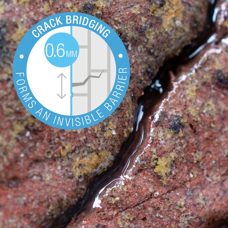 image 1 of Stormdry MAX (1L) - Enhanced Waterproofing, Crack-Bridging and Anti-Graffiti Protection for Brick, Masonry, Concrete, Stone, Metal