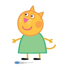 Candy Cat Peppa Pig Star Mini Cardboard Cutout 79cm