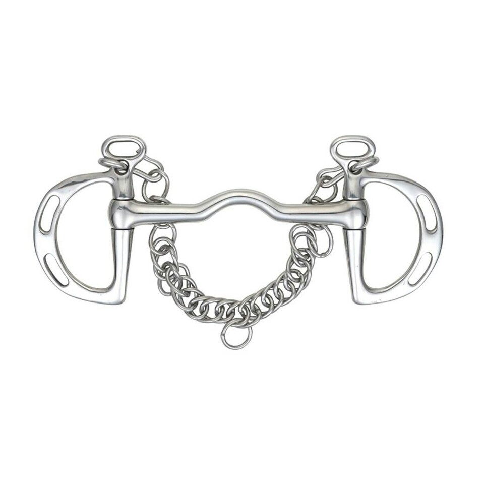Shires Horse Kimblewick Bit - Silver - 5.5in