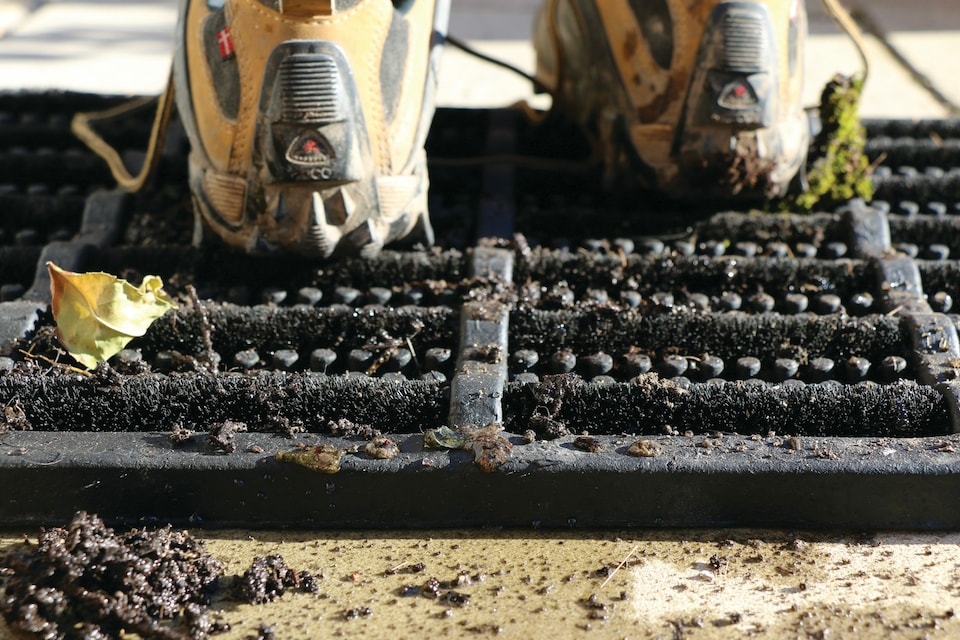 image 1 of My Mat Coir Scraper Mat Black Door Mat 40X60