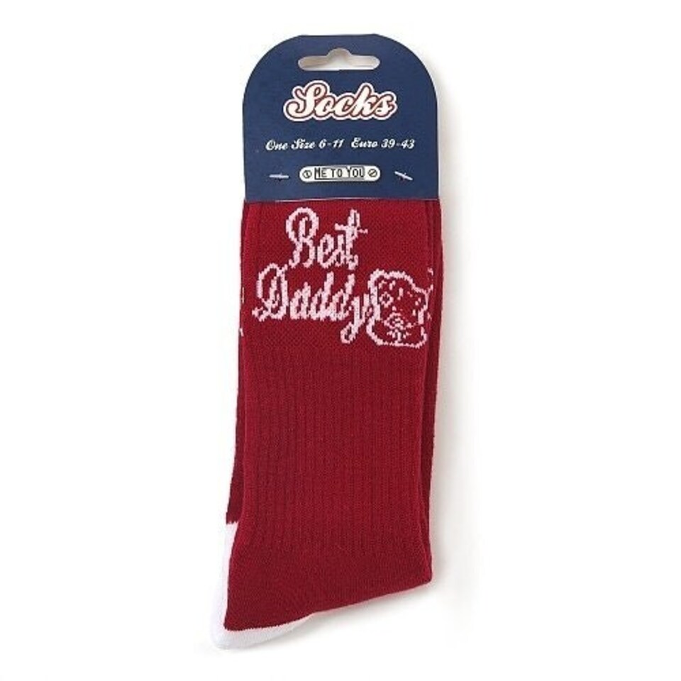 image 1 of Best Daddy Me to You Bear Socks by Me To You