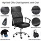 image 4 of Yaheetech Ergonomic Mesh Chair with Lumbar Support Black | Black