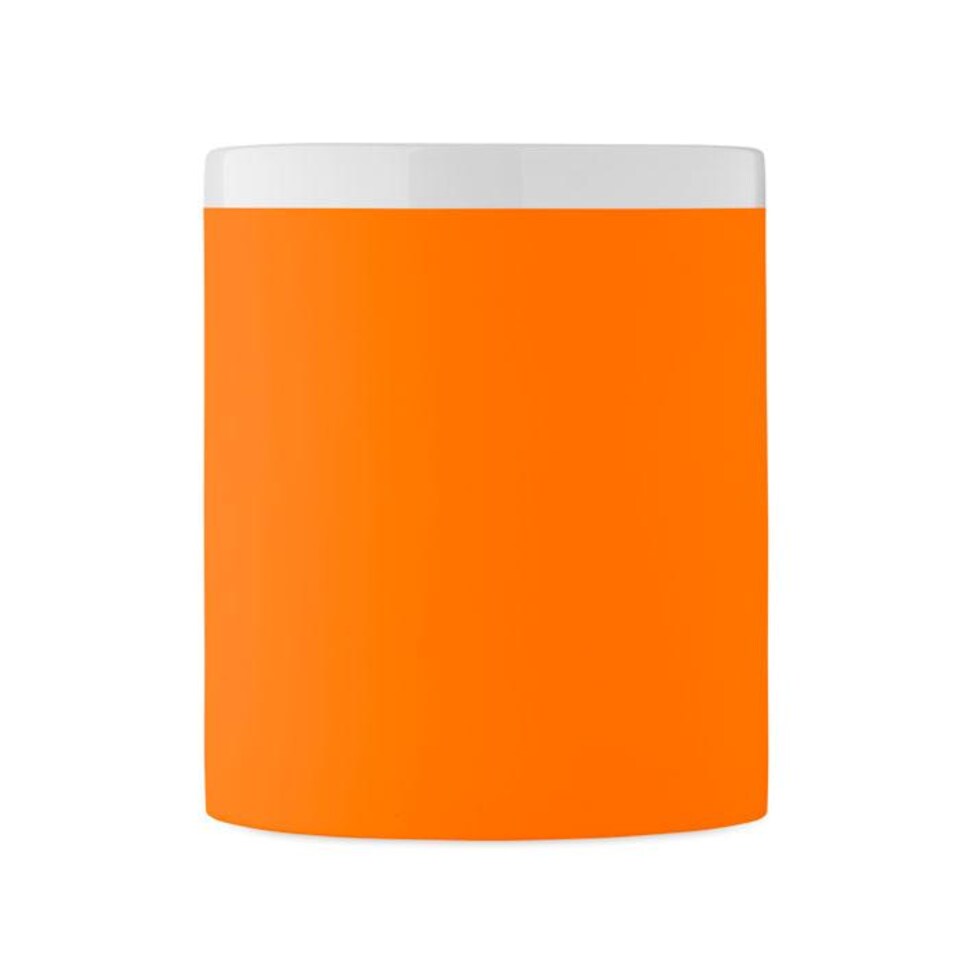 image 1 of MidOcean Mugiva 300ml Mug | Orange | Neon Orange | One Size | 1