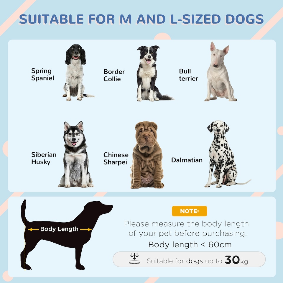 image 1 of PawHut Dog Kennel for Outside, for M and L Dogs, 101 x 88 x 99cm, Blue