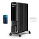 image 1 of Pro Breeze 2500W 11 Fin Oil Filled Radiator with Digital Display and Smart App Control Black