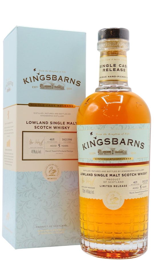 Kingsbarns - Single Cask No. 1621398 5 year old Whisky