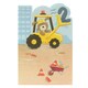 image 5 of 2nd Boy Birthday Card - Woof