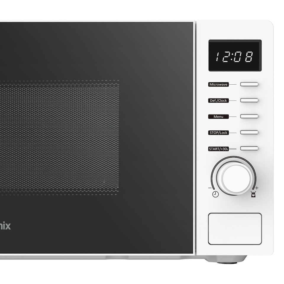 image 1 of 20L 700W Digital Microwave, 8 Functions, 5 Power Levels, Igenix IGMS02070W