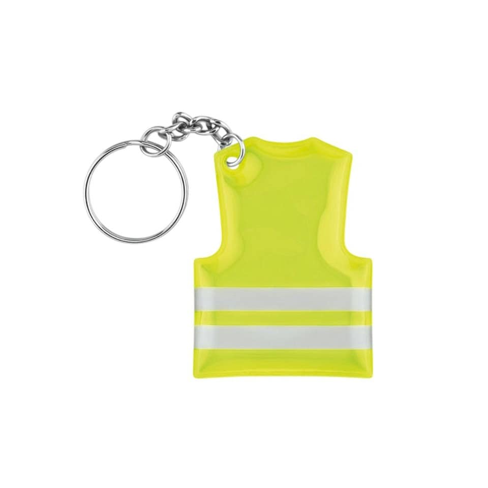 MidOcean Visible Reflective Keyring - Neon Yellow - One Size