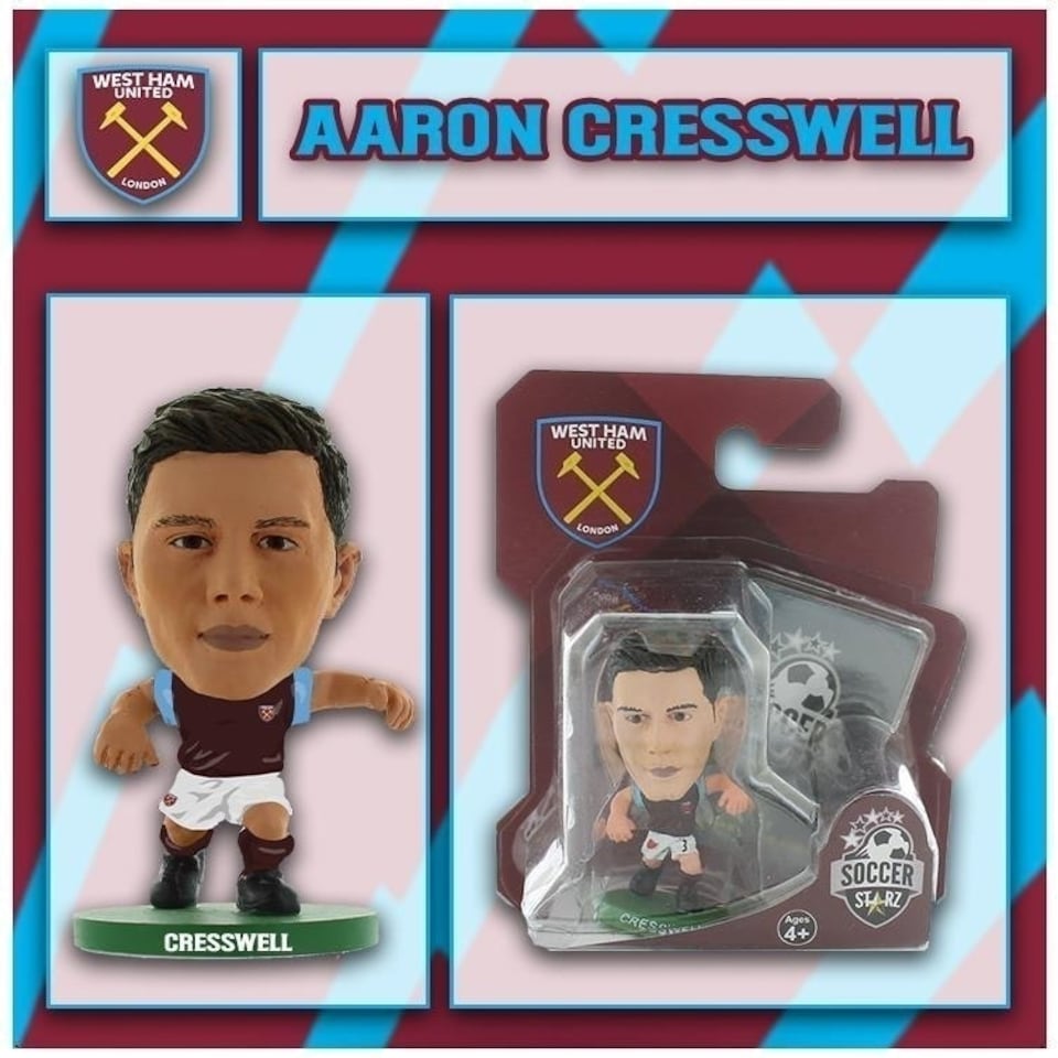 image 1 of Soccerstarz - West Ham - Aaron Cresswell - Home Kit