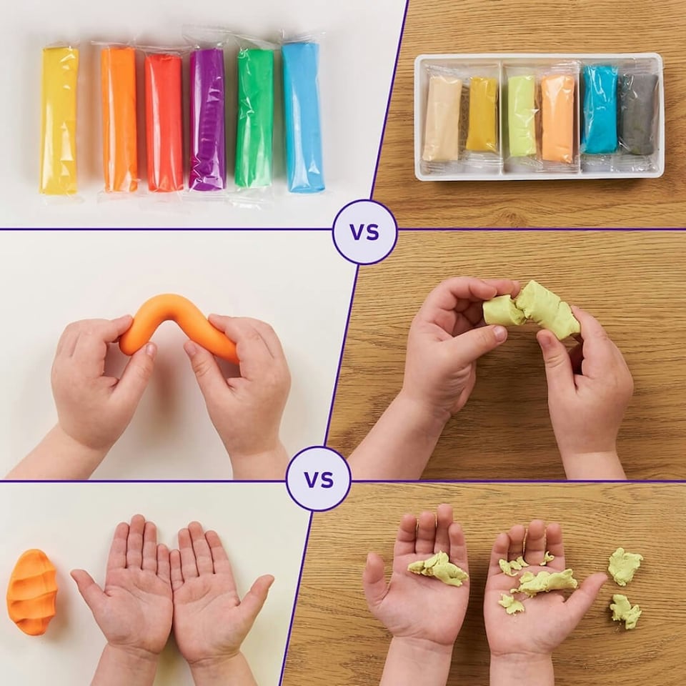 image 1 of Okto Colour Dough 96 Packs & 8 Colours