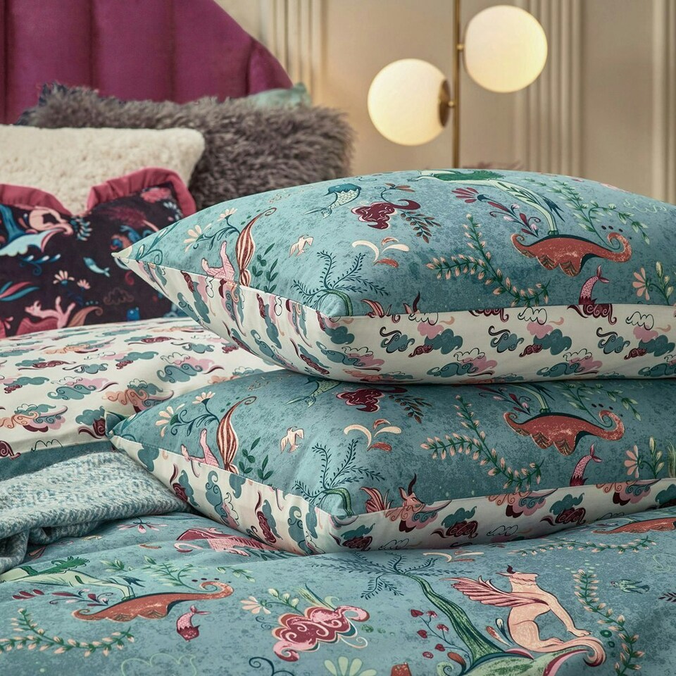 image 1 of furn. Athena Mythological Single Duvet Cover Set