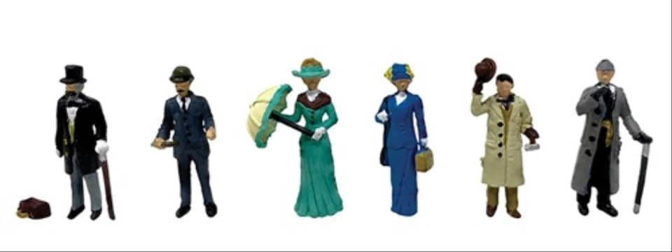 Bachmann Edwardian Passengers (6) Figure Set