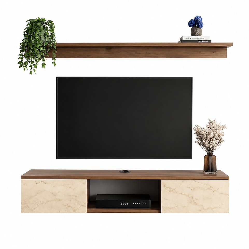 image 1 of Decorotika Elia Floating TV Unit for TVs up to 60 inch