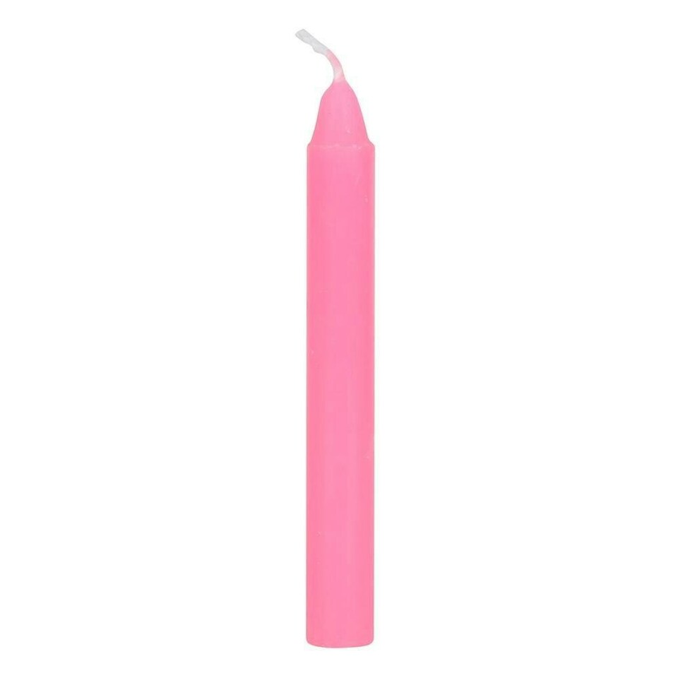 image 1 of Something Different Magic Spell Candles (Pack Of 12) - Pink - One Size