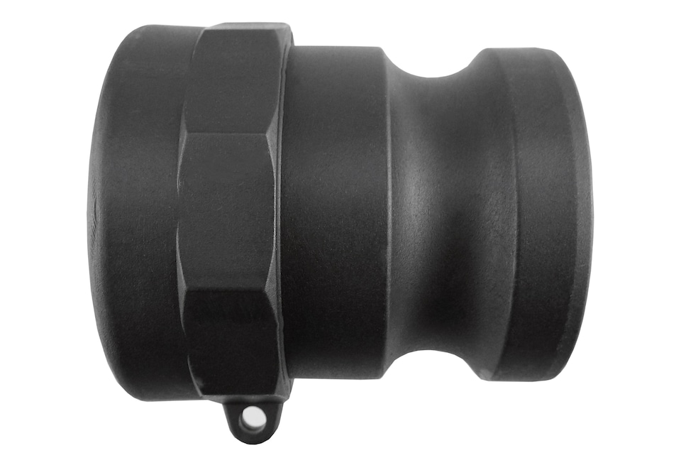 image 1 of 1/2" Camlock Coupling Type A, Polypropylene Male Adapter to BSP Female Thread