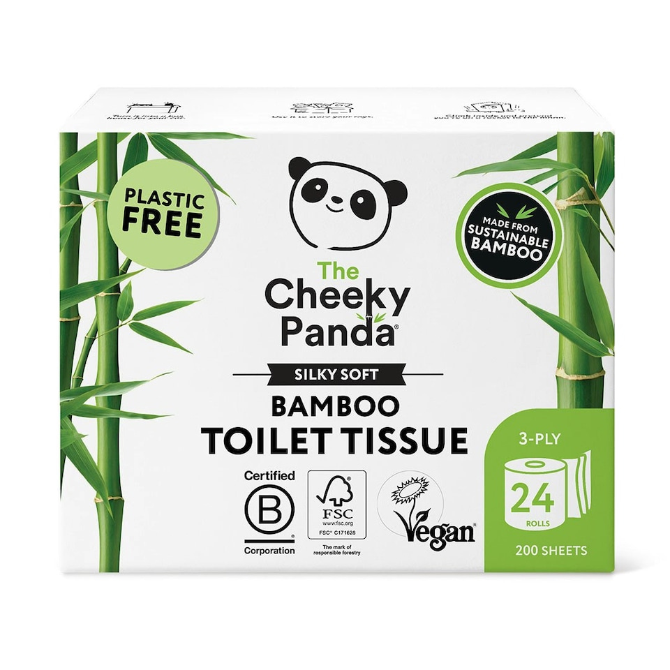 image 1 of Silky Soft Bamboo Toilet Paper White | 48 Rolls Unwrapped