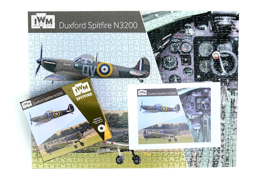 image 1 of Imperial War Museum Spitfire 1000 Piece Jigsaw Puzzle