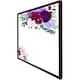 image 3 of Pink & purple roses (Picture Frame) Brown | Oak | M