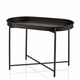 image 1 of Black Oval Side Table