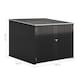 image 3 of Living and Home Galvanized Steel Outdoor Bicycle Storage Shed, Black | Black | 1