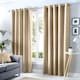 image 1 of Fusion Cannes Eyelet Curtains Natural