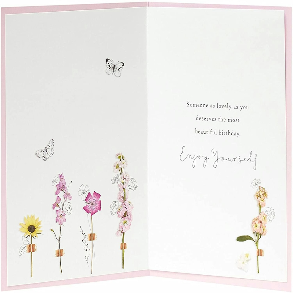 image 1 of Cute Floral Design Into The Meadow Birthday Design