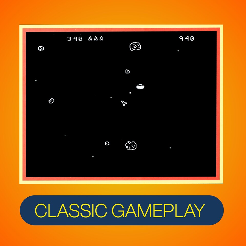 image 1 of Asteroids Colour Handheld Arcade Game with 2.5" Colour Screen