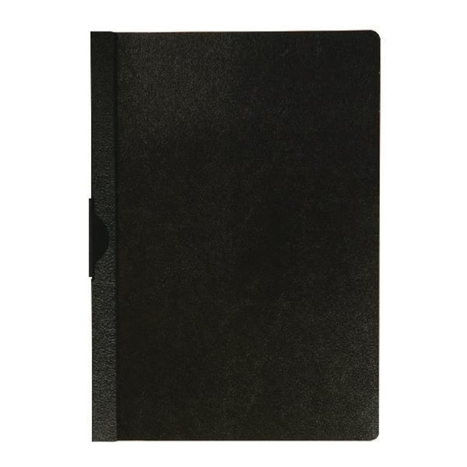 image 1 of Quickclip File 6mm A4 Black (Pack of 25)