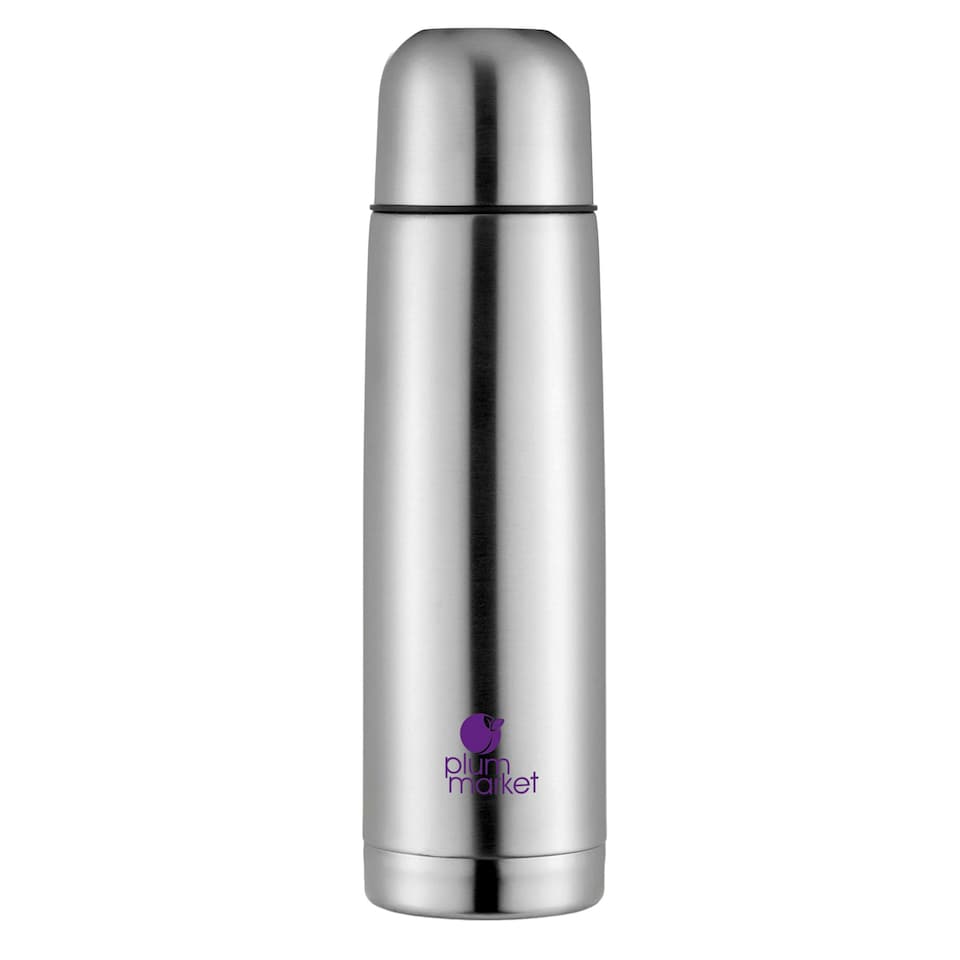 XD Collection Stainless Steel Flask - Silver - One Size