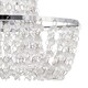 image 5 of Jewelled Easy Fit Light Shade | Clear | Chrome | Medium | 1
