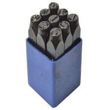 Faithfull Number Punch Set 12Mm