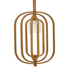 Interiors by Premier Frosted Glass Pendant Light