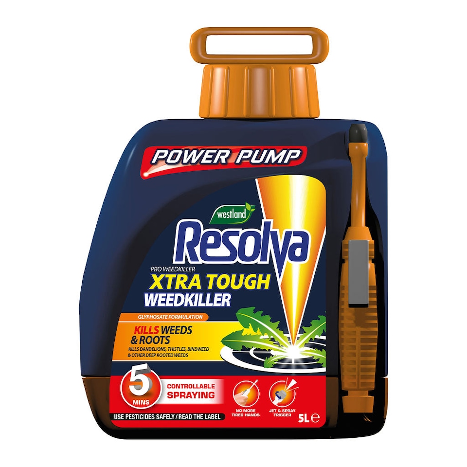 image 1 of Resolva Pro Xtra Tough Weedkiller 5 litre ready to use pump