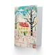 image 2 of Housewarming Cottage Flower Landscape Woman New Home Card