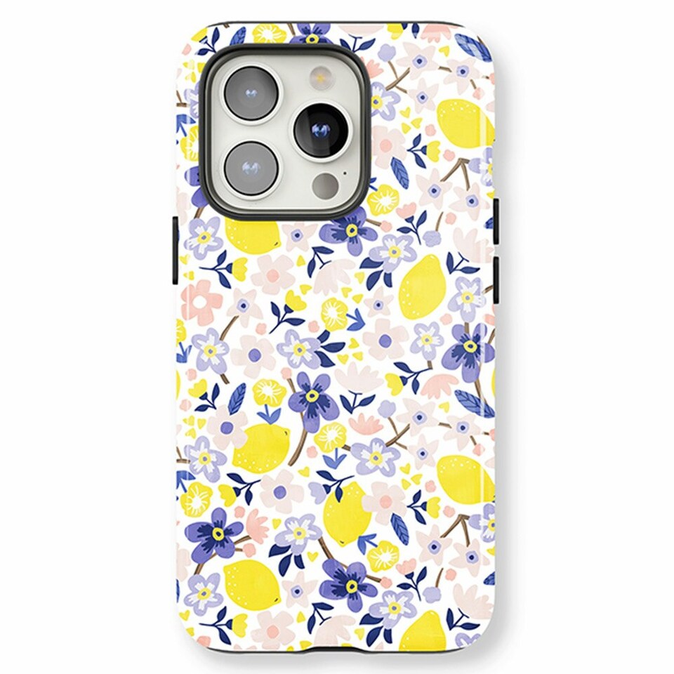image 1 of Flora Lemon Phone Case | Multi | iPhone 15 Plus
Tough | iPhone 15 Plus
Tough